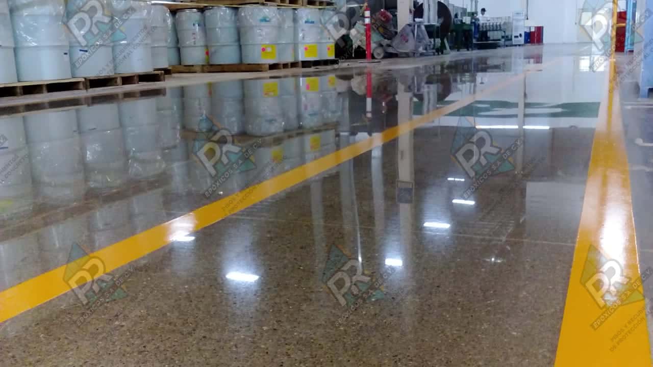 Abrillantado de concreto para pisos industriales