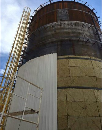 Aislamiento semirrígido para equipos industriales de lana mineral