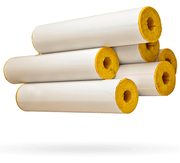 Aislamiento térmico de fibra de vidrio para tuberías y equipos industriales TFMIL