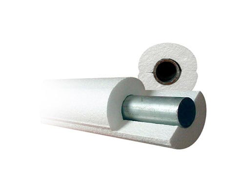 Aislamientos de poliestireno para tuberías expandido y extruido
