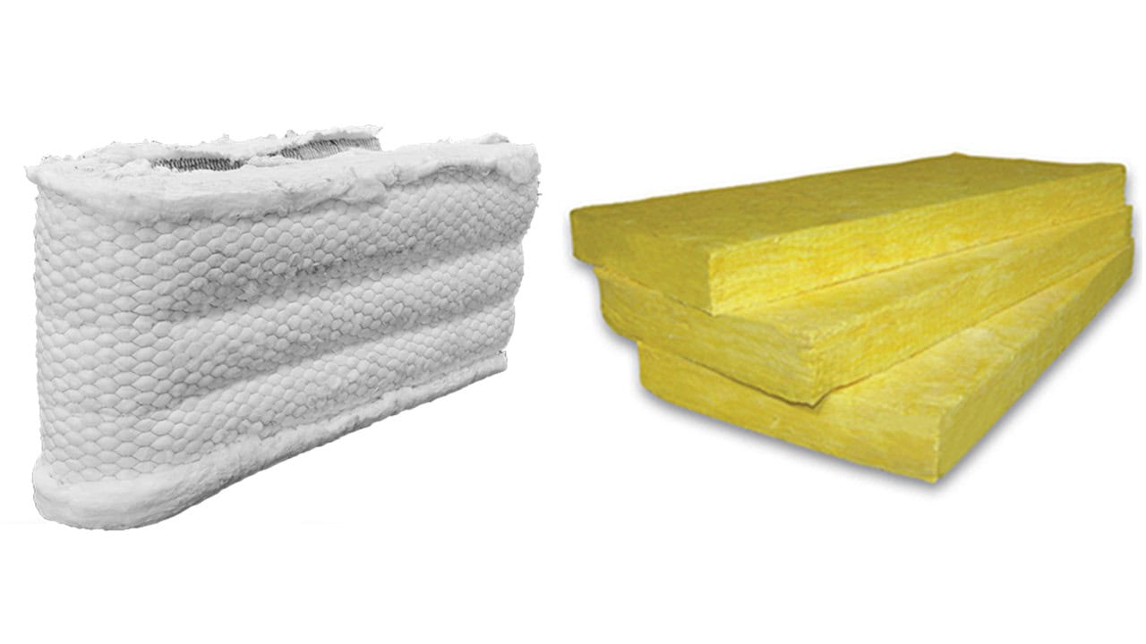 Aislamientos flexibles de fibra de vidrio térmica 