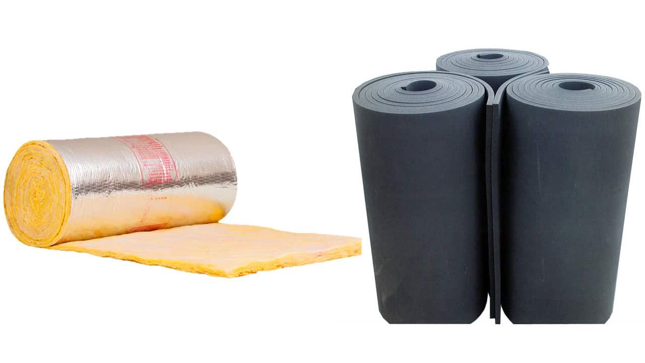 Aislamientos para ductos de aire acondicionado RF y elastómero