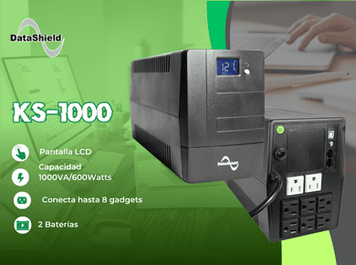 No-breaks para computadoras con doble monitor KS1000PRO