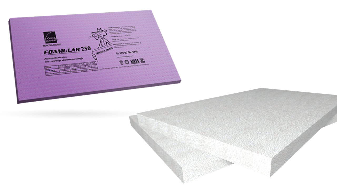 Poliestireno expandido y extruido 