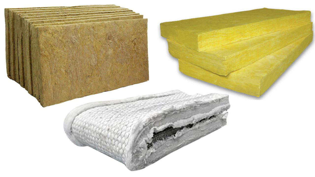 Fibra mineral para aislar térmicamente 