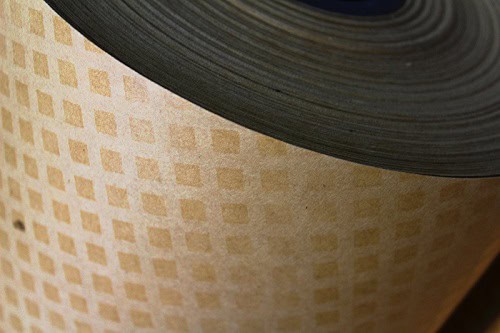 Papel diamantado aislante en bobinas