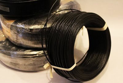 Espaguetti de fibra de vidrio con acrílico