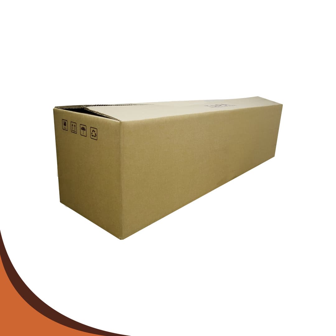 Cajas de cartón corrugado para empaque largas 120x30x30 
