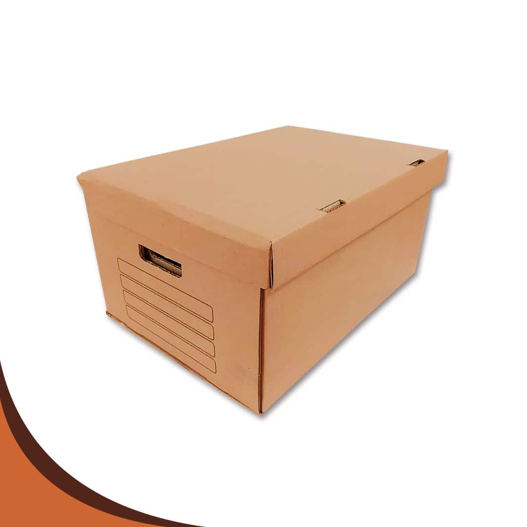 Cajas de cartón para oficina oficio armable 48x36x25 23 ECT Novelsa