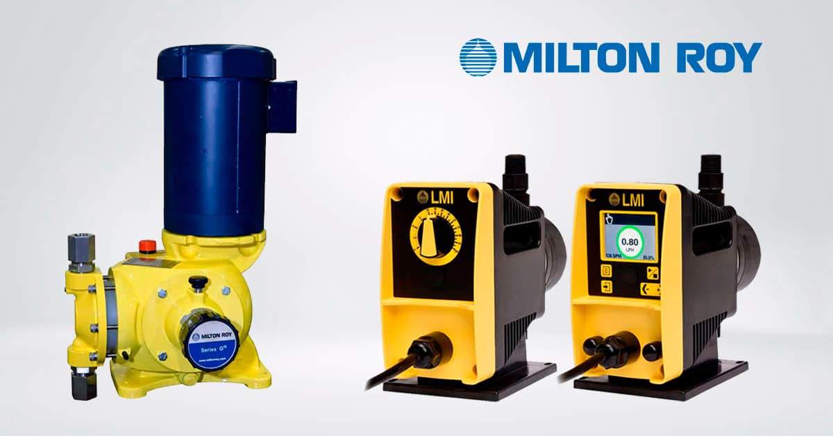 Bomba dosificadora de diafragma milton roy 1