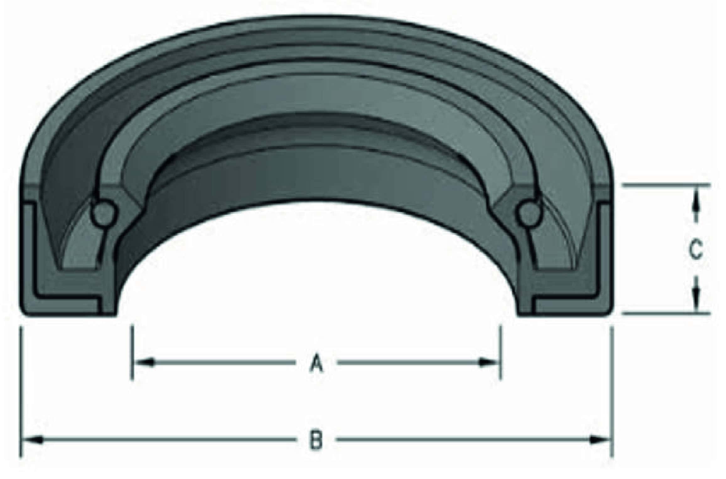 Retenes de viton 41.28x53.98x6.35 Corporativo Industrial Tultitlán 3