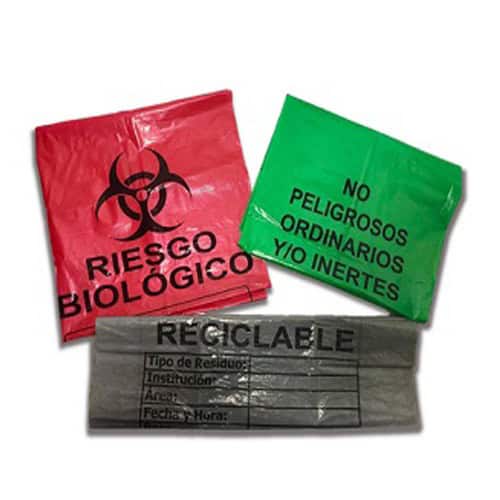 Bolsa de polietileno para RPBI