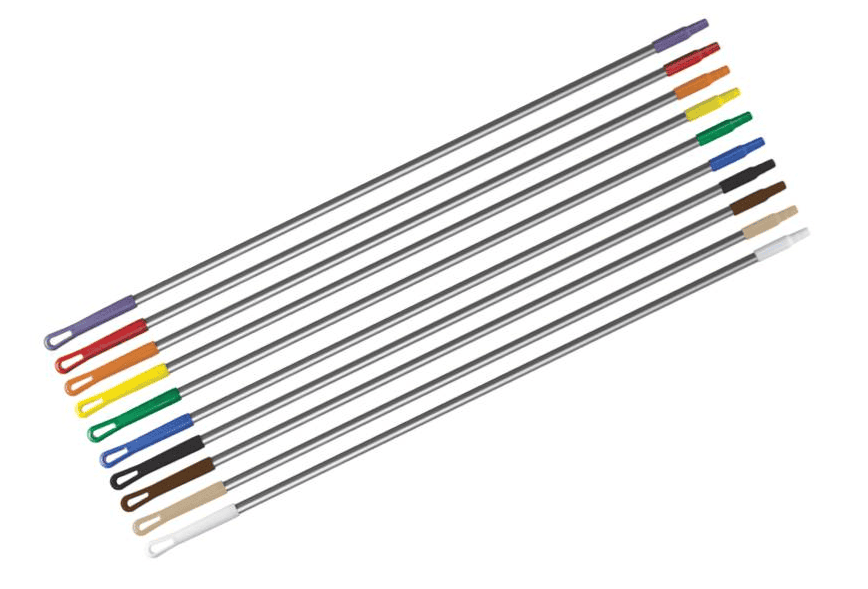 Baston metalico con rosca Castor