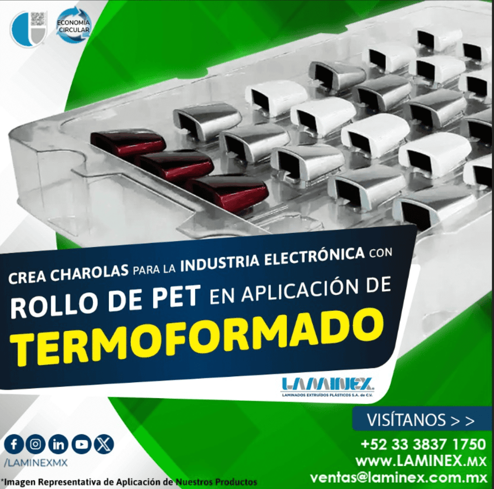 PET - polietilen tereftalato para termoformar Laminados Extruidos Plasticos