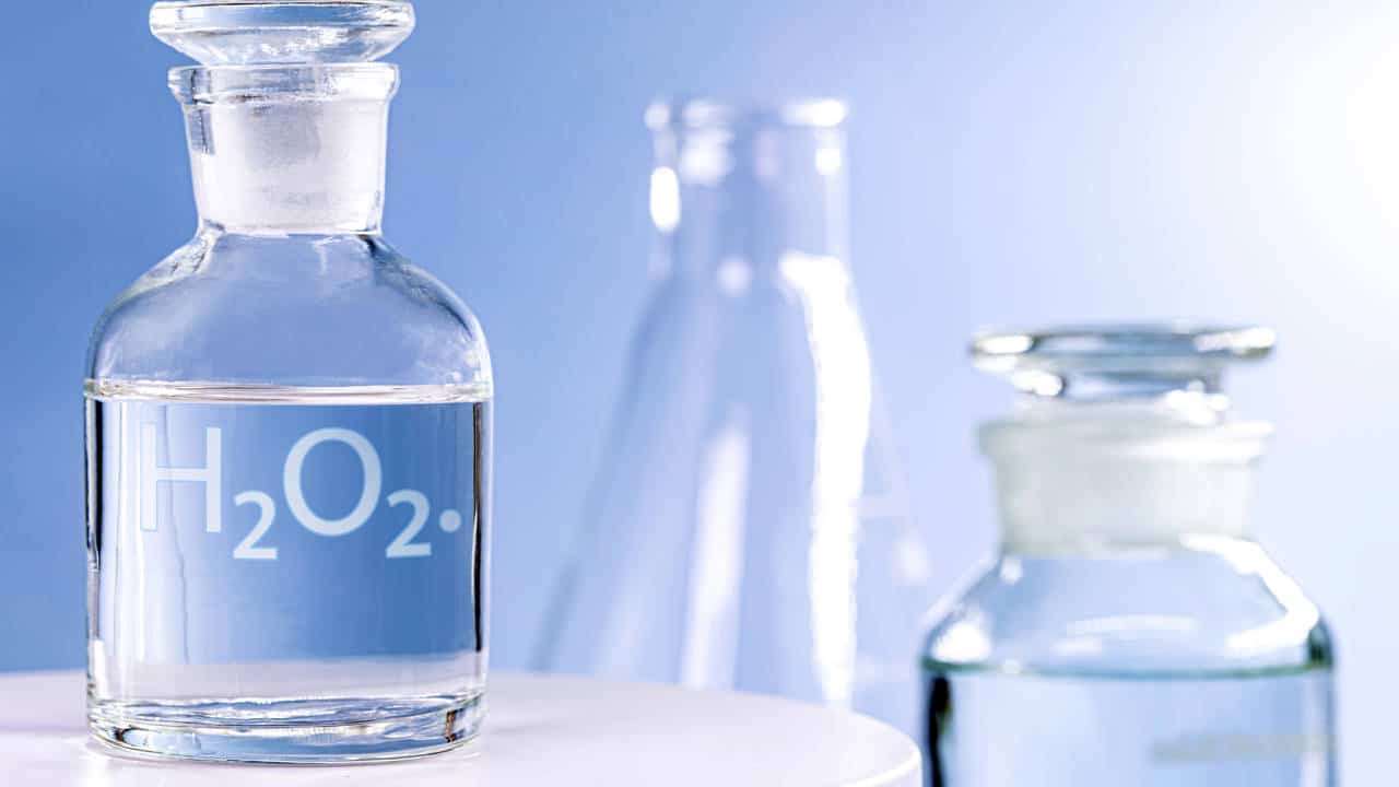 Peroxido de hidrogeno (agua oxigenada, bióxido de hidrógeno, peróxido de perhidrol) - Productos Químicos Sydney 2000