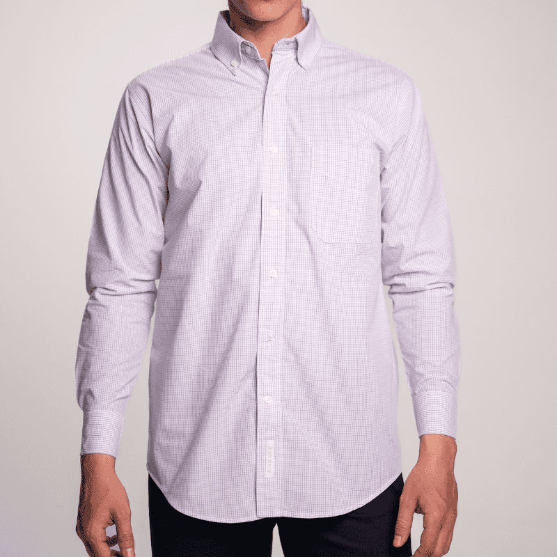 CAMISA PARA UNIFORME DE OFICINA MANGA LARGA