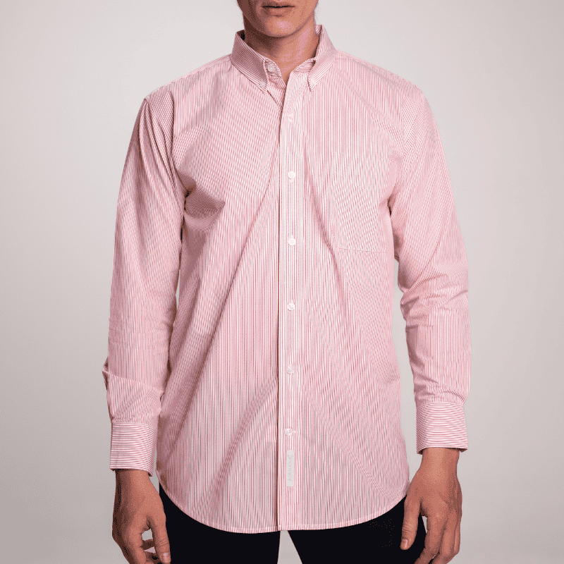 CAMISA PARA UNIFORME DE OFICINA MANGA LARGA
