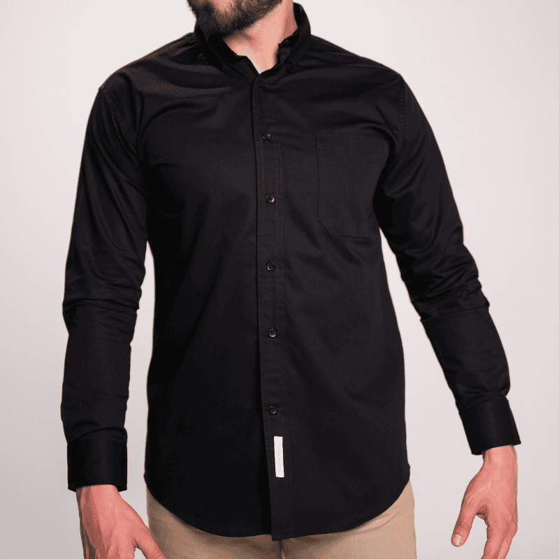 CAMISA PARA UNIFORME DE OFICINA MANGA LARGA