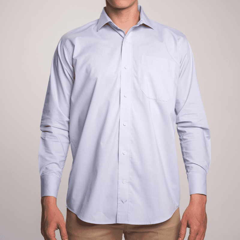 CAMISA PARA UNIFORME DE OFICINA MANGA LARGA