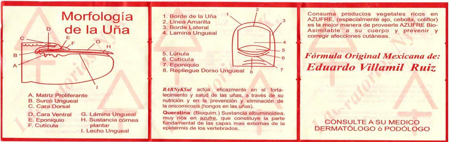 Barniz antimicótico de azufre para manos 4