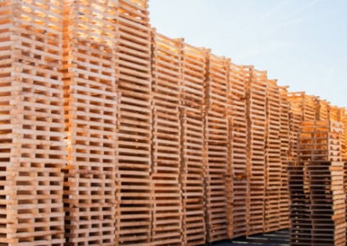 Tarimas de madera para exportación