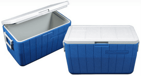 Termo para transporte de botellas con capacidad de 45 litros