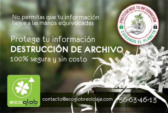 Administracion de archivo muerto Ecoglob-Reciclaje