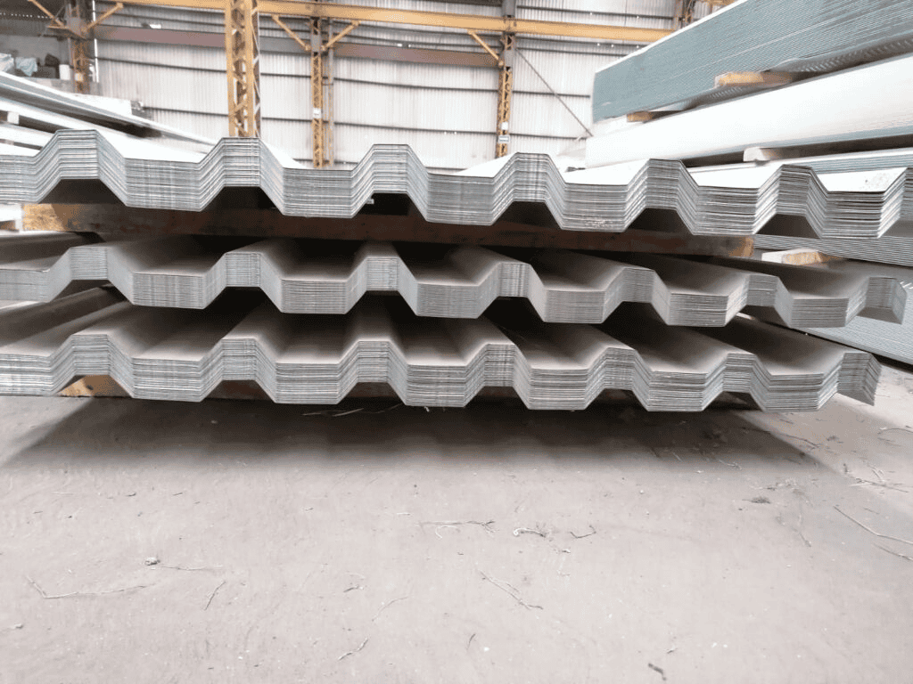 Lamina galvanizada rectangular