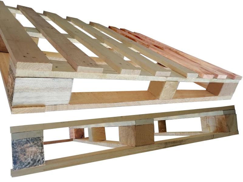 Tarimas de madera de 9 tacones