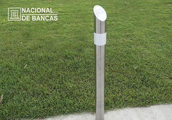 Bolardos Circulares de Acero Nacional de Bancas - 5