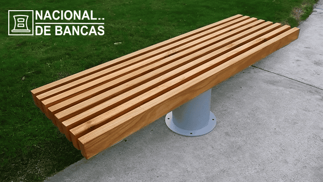 Bancas de Acero para Plazas Comerciales Nacional de Bancas - 2
