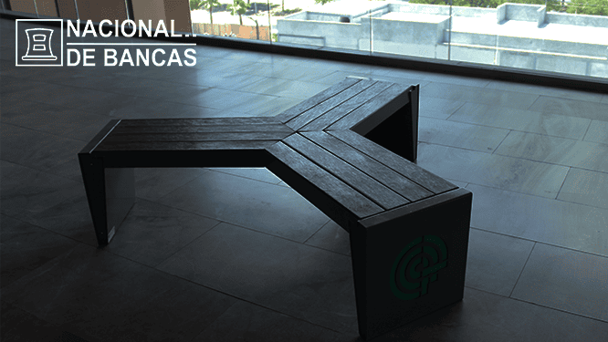 Bancas de Acero para Plazas Comerciales Nacional de Bancas - 4