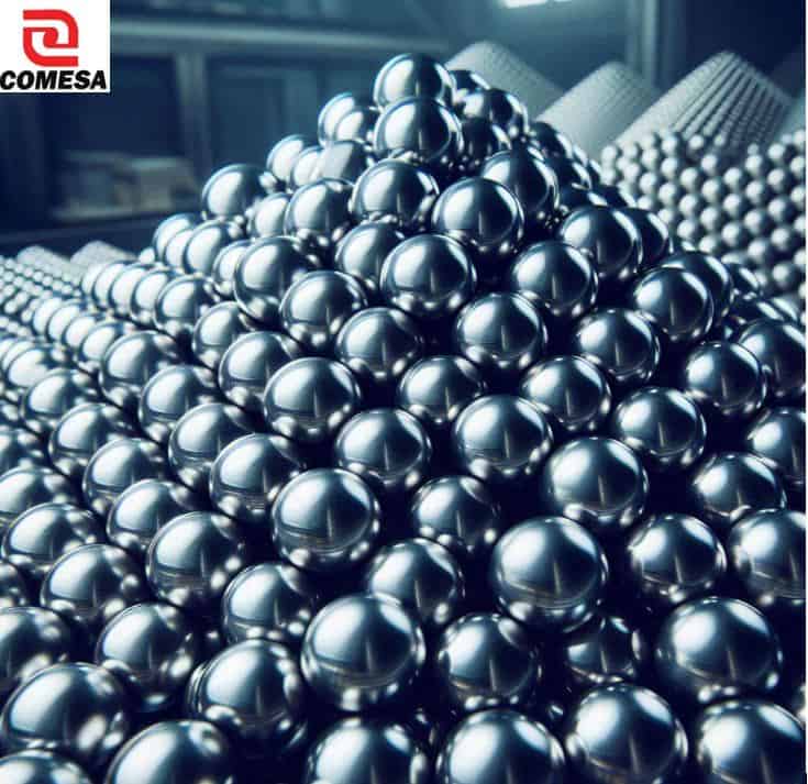 Bolas para molinos de acero industriales - COMESA