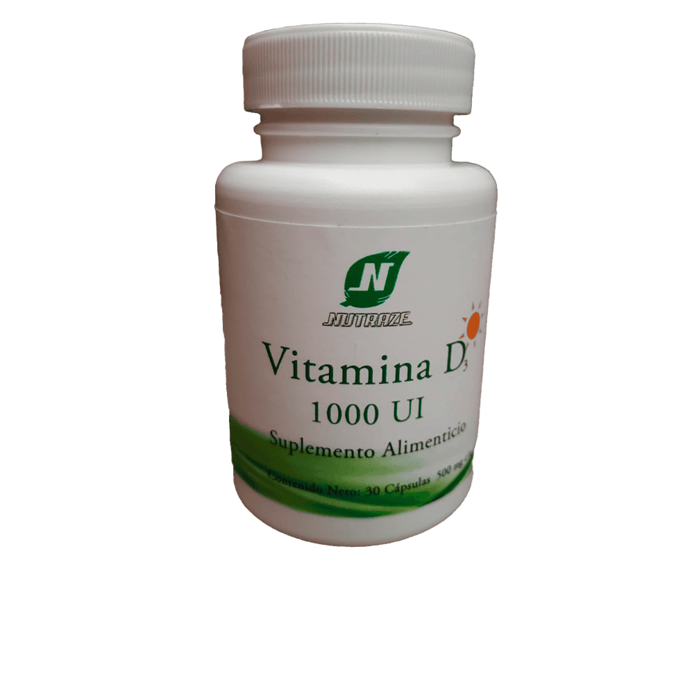 Vitamina D 1000 UI cápsulas Nutraze 1
