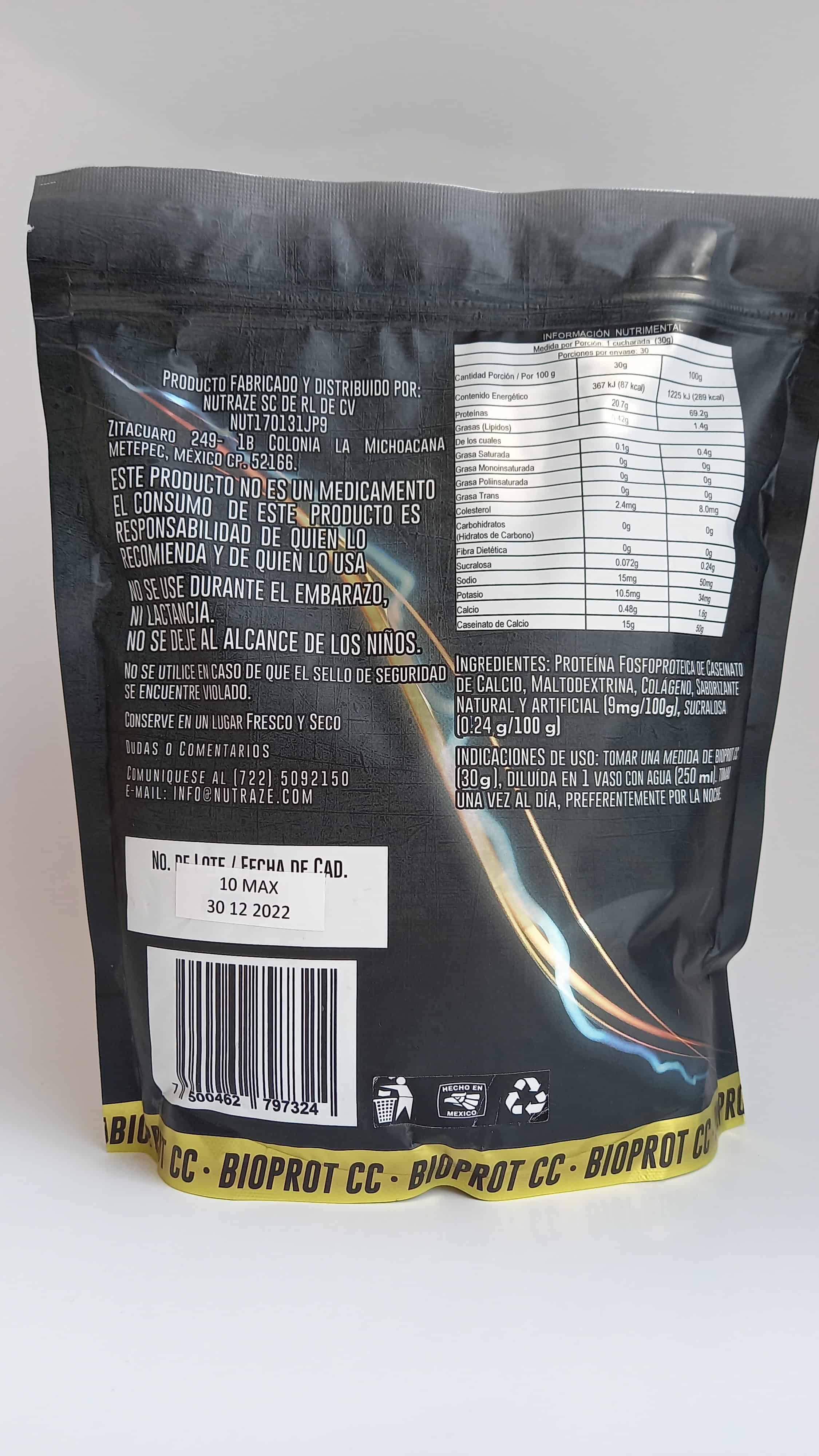 Suplementos alimenticios BIOPROT CC Nutraze 2