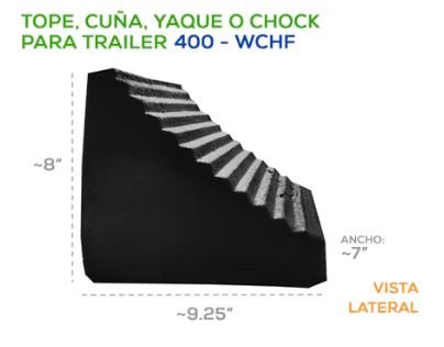 Cuñas para camion o trailer tipo calzas 1
