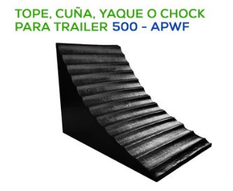 Cuñas para camion o trailer tipo calzas 3