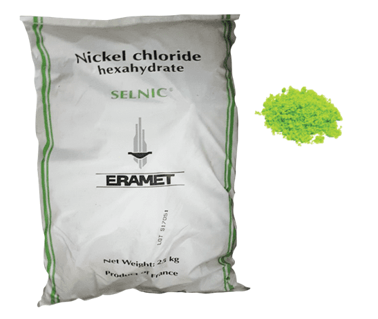 Cloruro de niquel verde granular Galvanoquímica 1