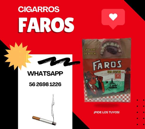 Cigarros FAROS C/25 cigarrillos