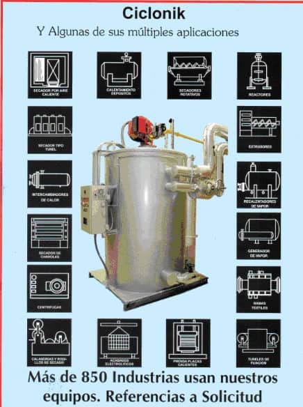 Generadores de vapor Ciclonik