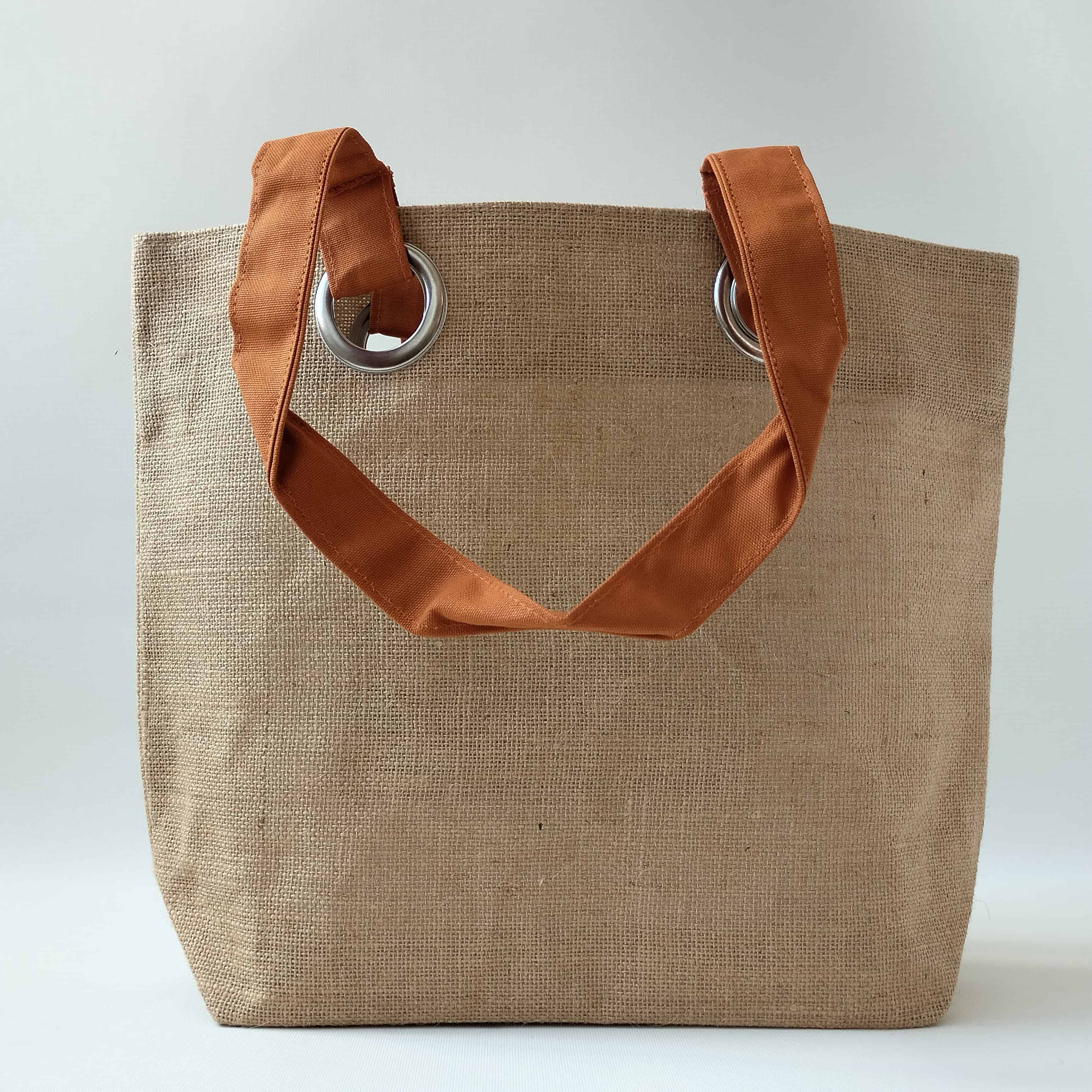 Bolsas de yute asa de tela de colores Royal