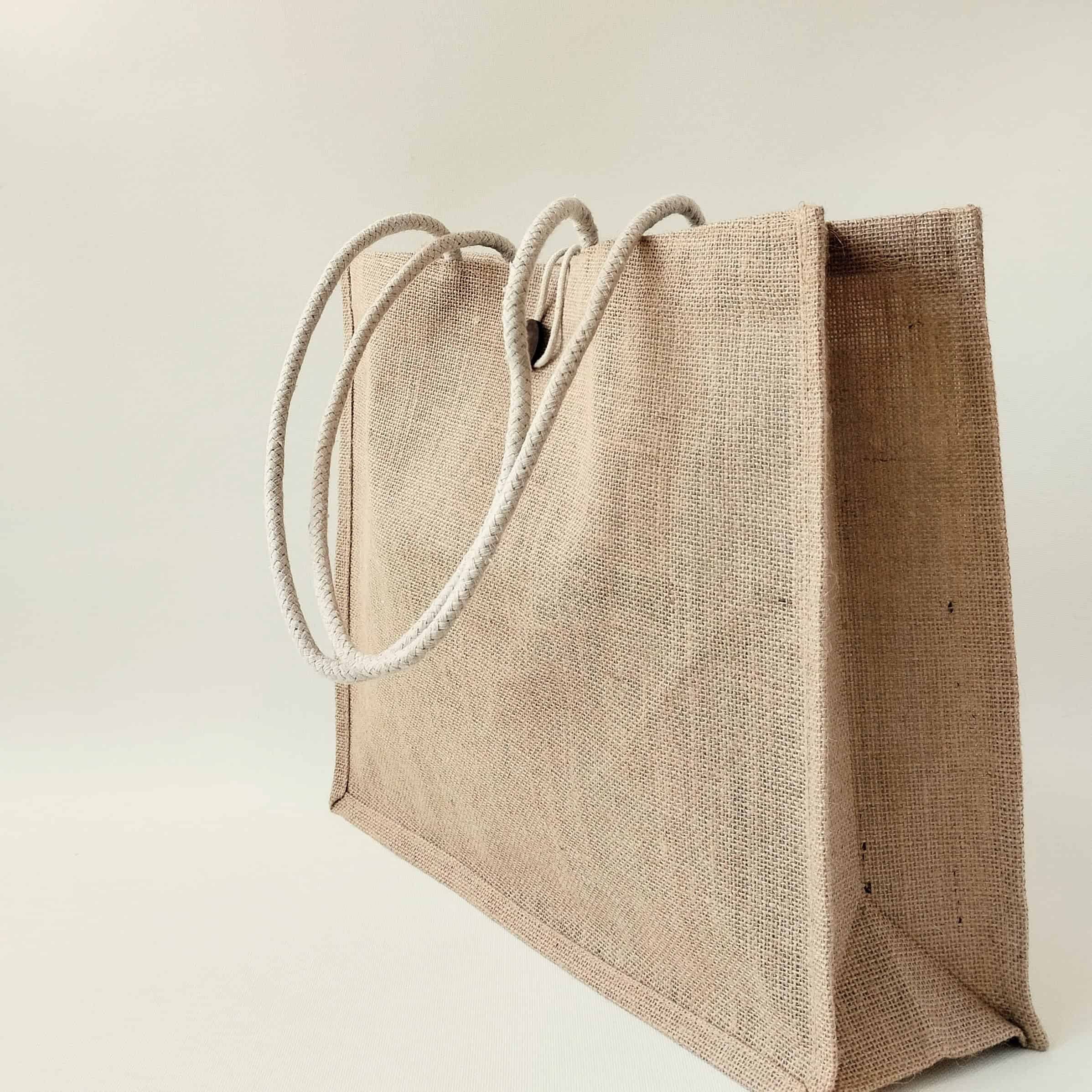 Bolsas de yute botón de coco asa algodón Winter Solimas 2