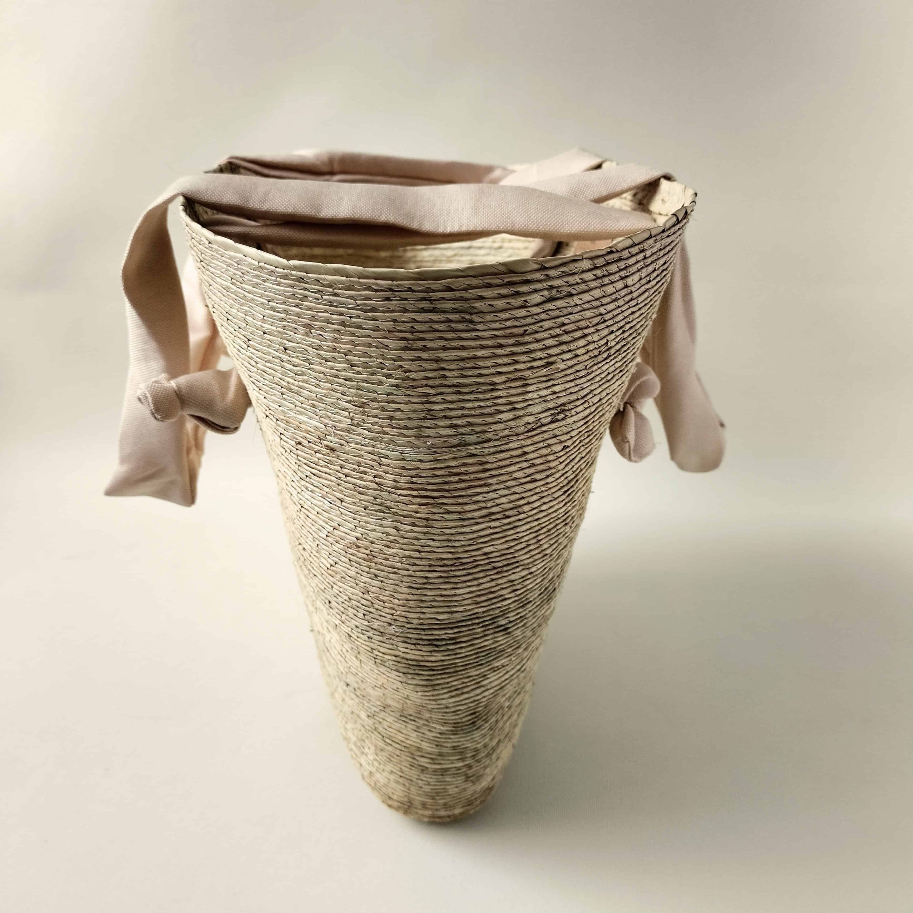 Bolsas de palma con asa de tela Elegance Solimas 2