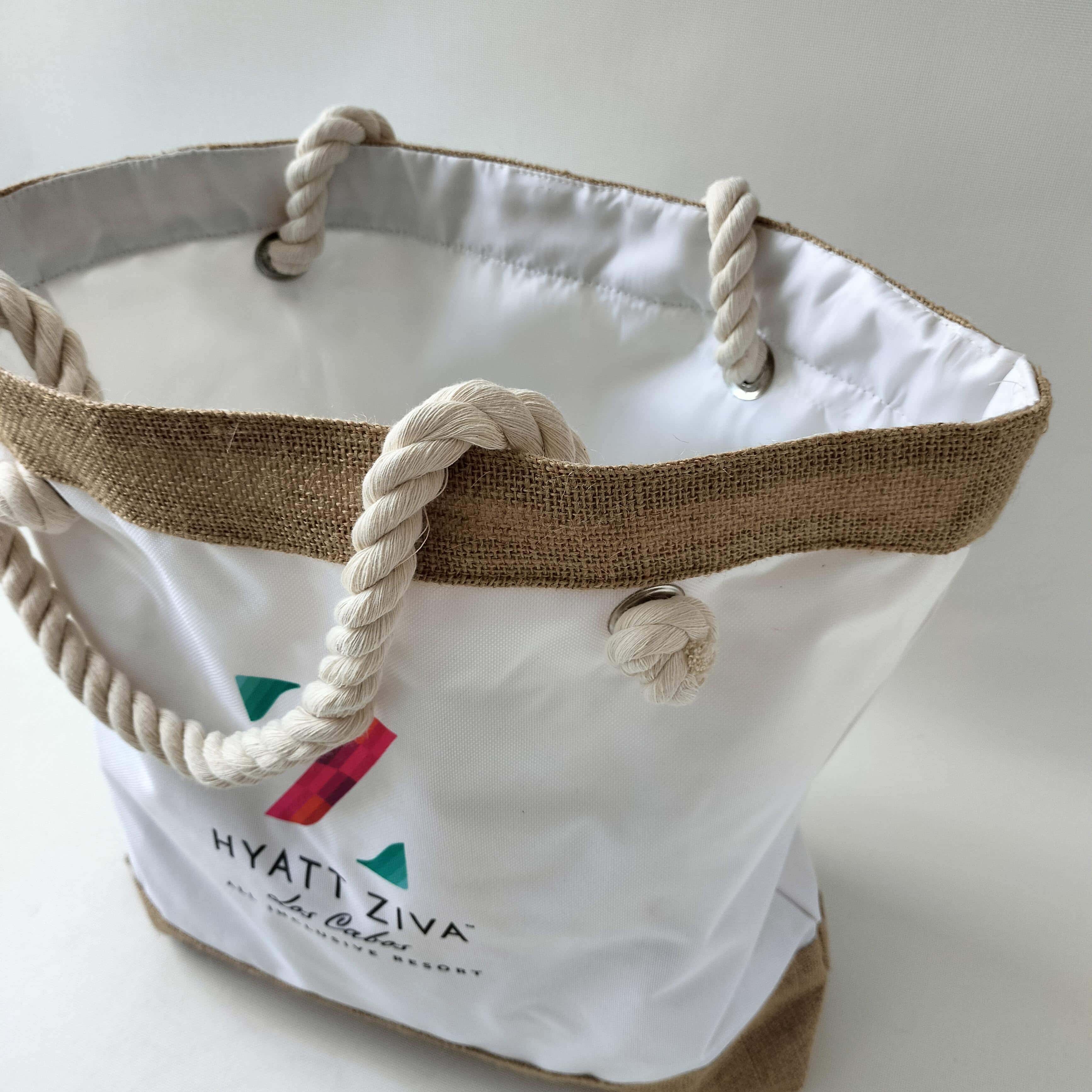 Bolsas de yute combinada con poliéster y asa cuerda algodón Veracruz Solimas 3