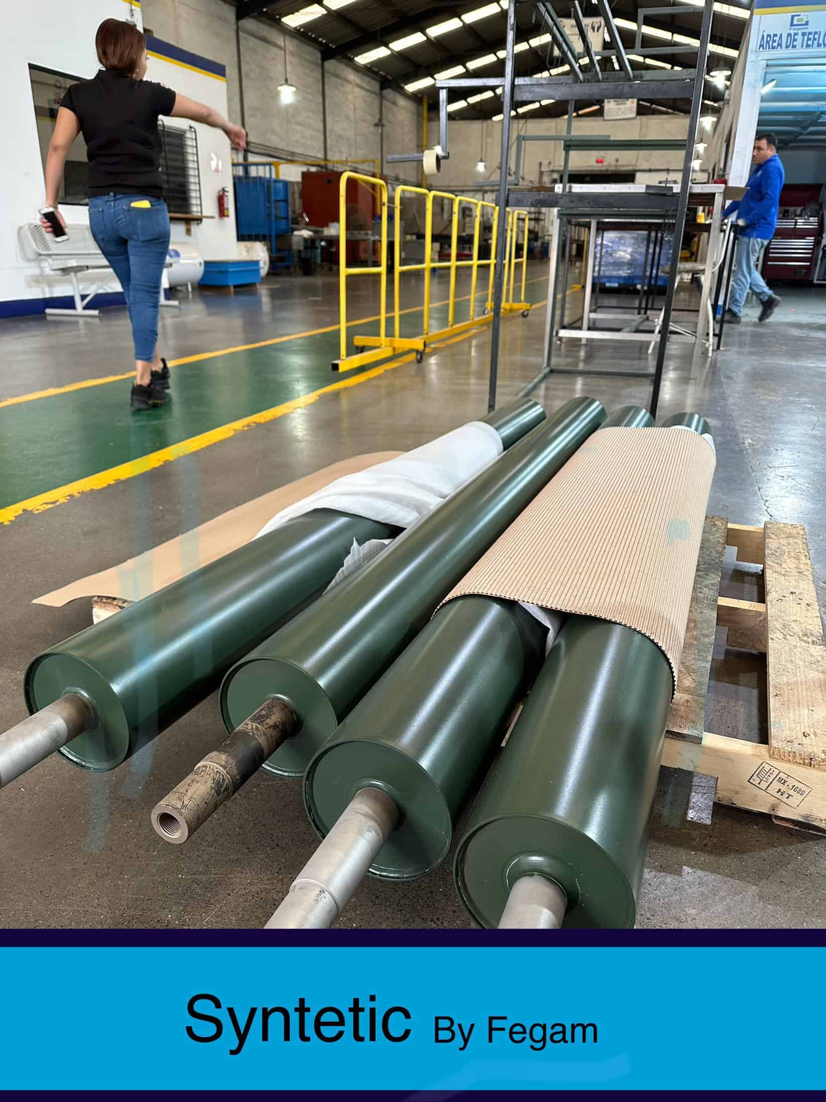 Teflonado industrial para altas temperaturas