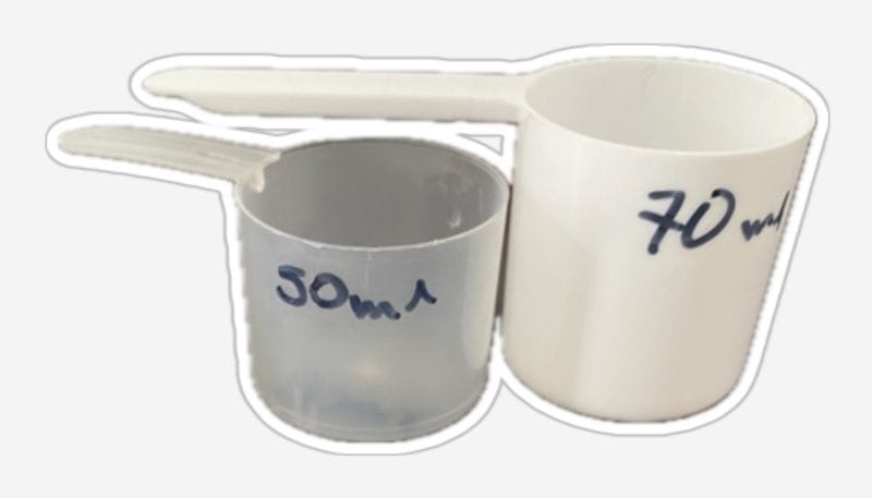 Cuchara scoop 5, 10, 16, 30, 50, 73 ML GTM GruptechMex 4