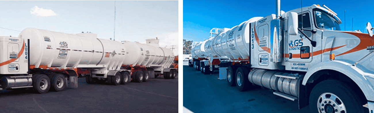 Renta de pipas para transportar diesel rastreo satelital