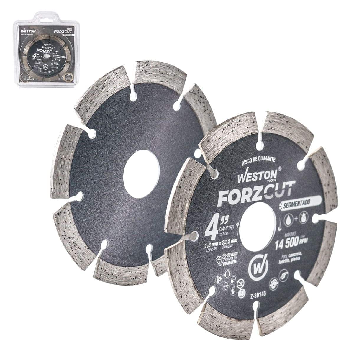 Discos de diamante segmentado Weston Herramientas de Corte y Manuales