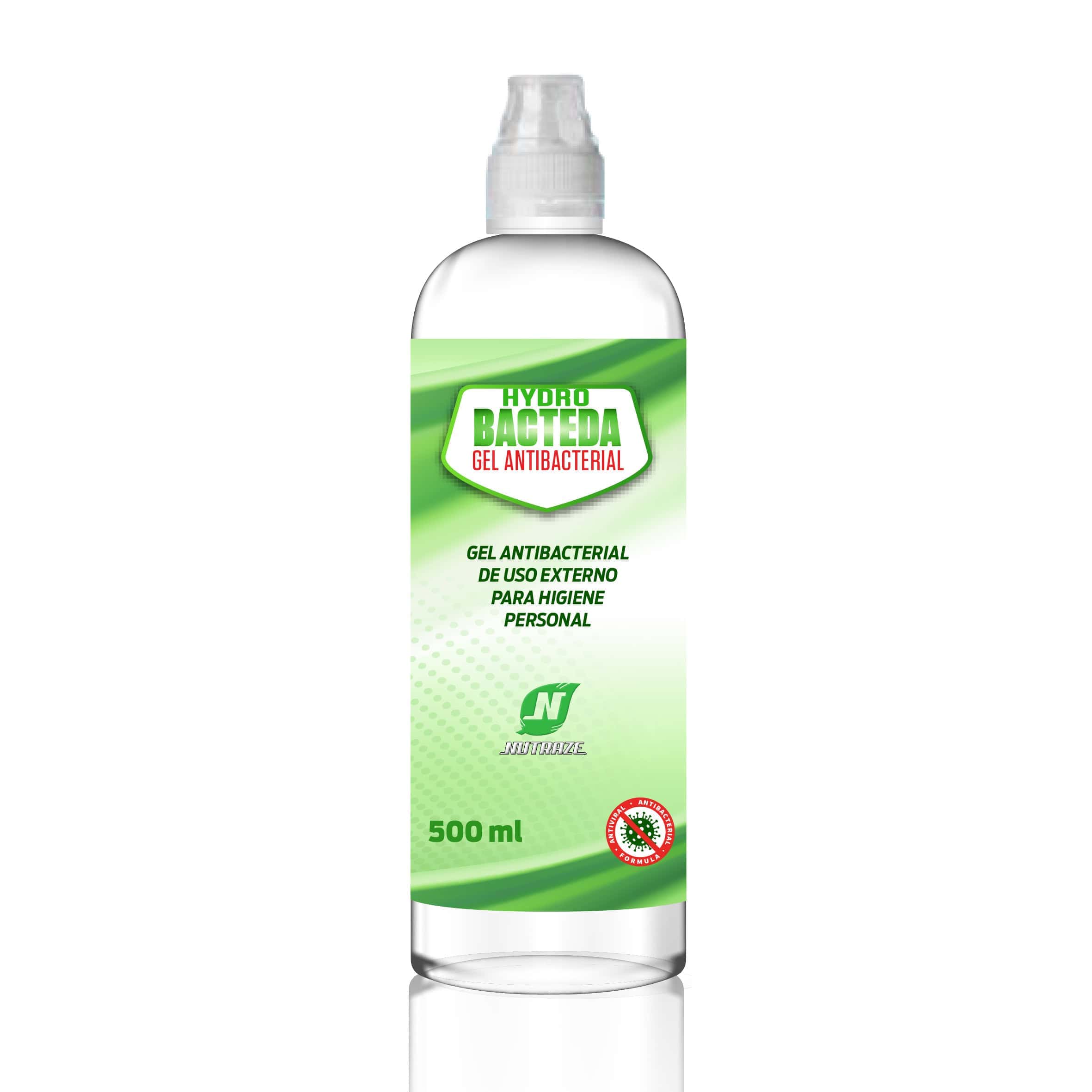 Sanitizantes antibacteriales líquidos, gel y jabón Nutraze 1