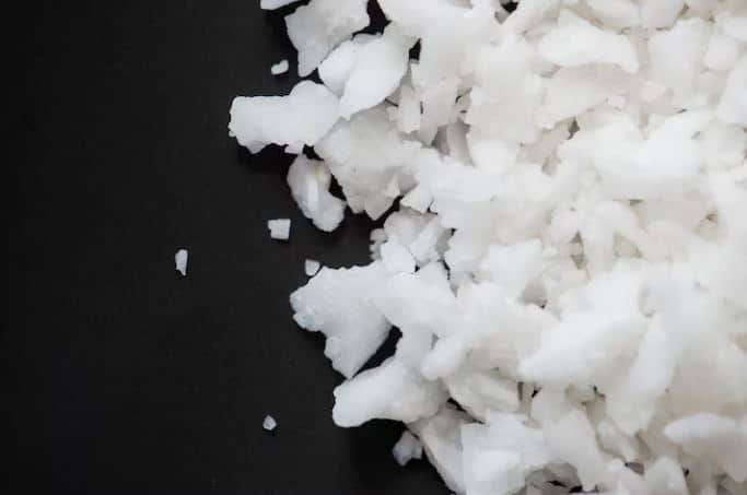 Hidroxido de potasio escamas grado alimenticio Galvanoquímica